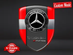 Mercedes Autoaufkleber Luxus Anpassbar Minimalistisch